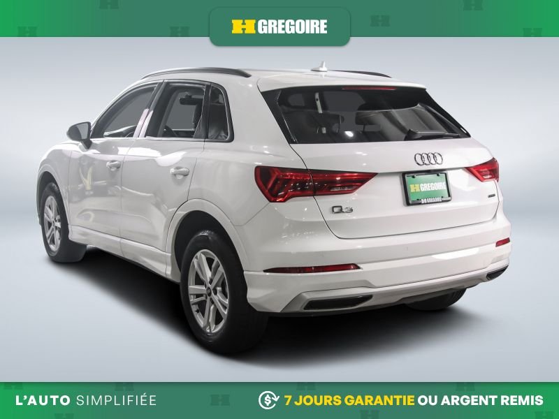 Audi Q3 Komfort AWD AUTO A/C MAGS CUIR TOIT CAM RECUL BLUE 2021 Blanc