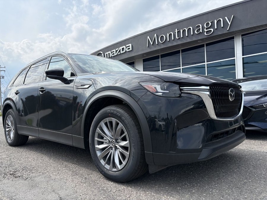 MAZDA CX-90 hybride rechargeable GS-L TI 2026 Noir de jais mica