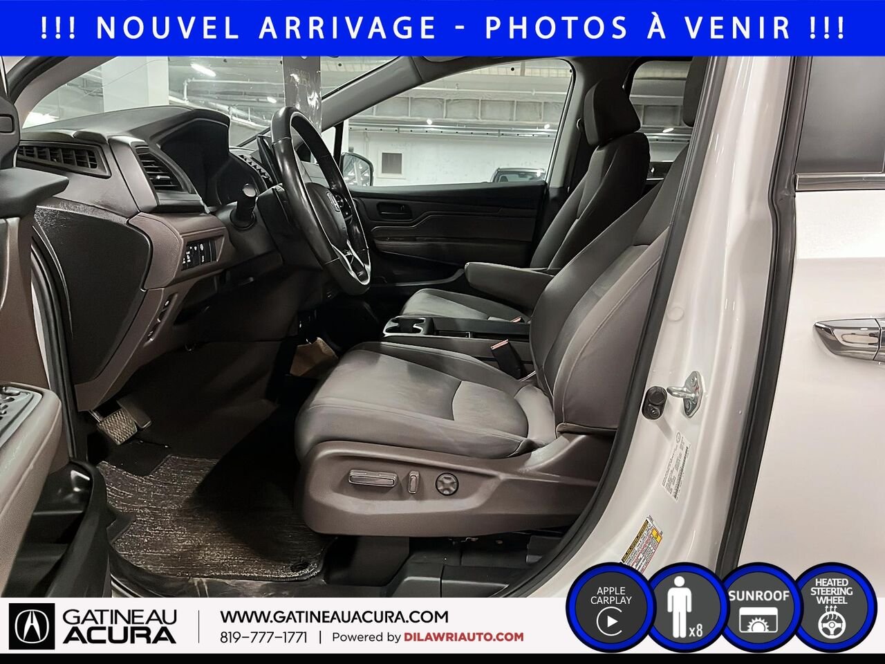 2023 Honda Odyssey EX White Gatineau - photo #8