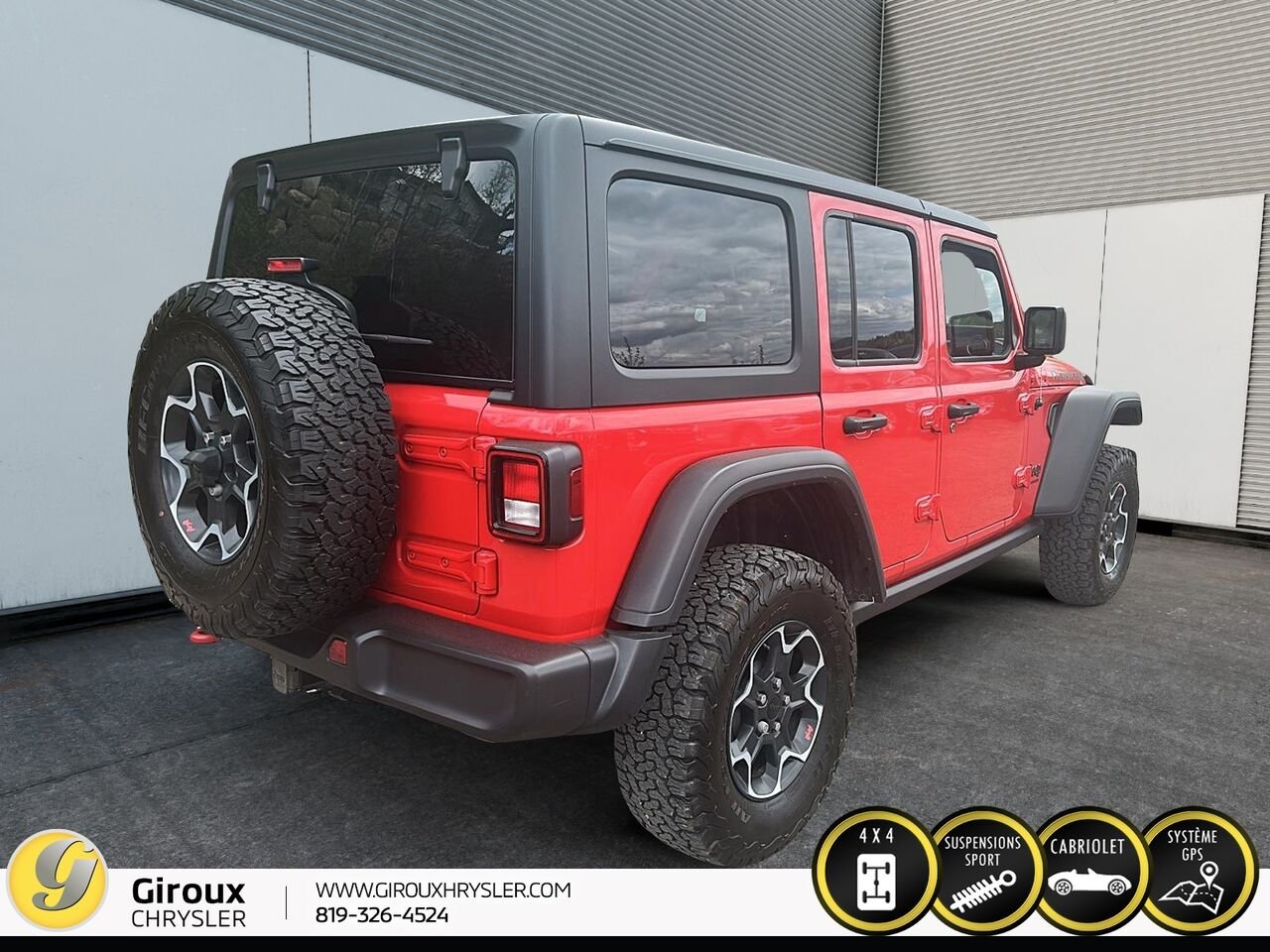 Jeep Wrangler 2023 Rouge Sainte-Agathe-des-Monts - photo #5