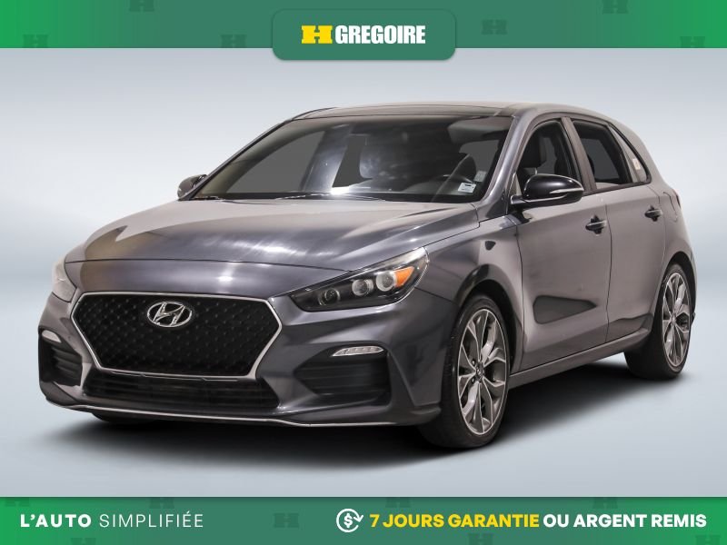 Hyundai Elantra 823040 | N Line AUTO A/C CUIR TOIT MAGS CAM RECUL BLEUTOOTH 2020 Gris Laval - photo #2