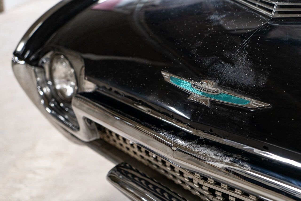 Ford Thunderbird **PRICE IN USD** Roadster project car Extremely rare 1962 Noir Montréal - photo #37