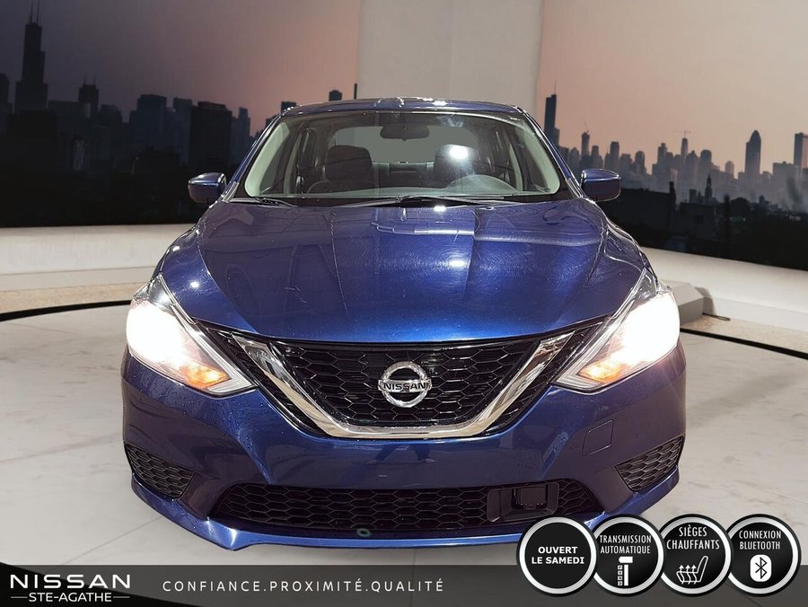 Nissan Sentra SV | AUTOMATIQUE | CLIMATISATION | GROUPE ÉLECTRIQUE | 110 719 KM 2019 Bleu