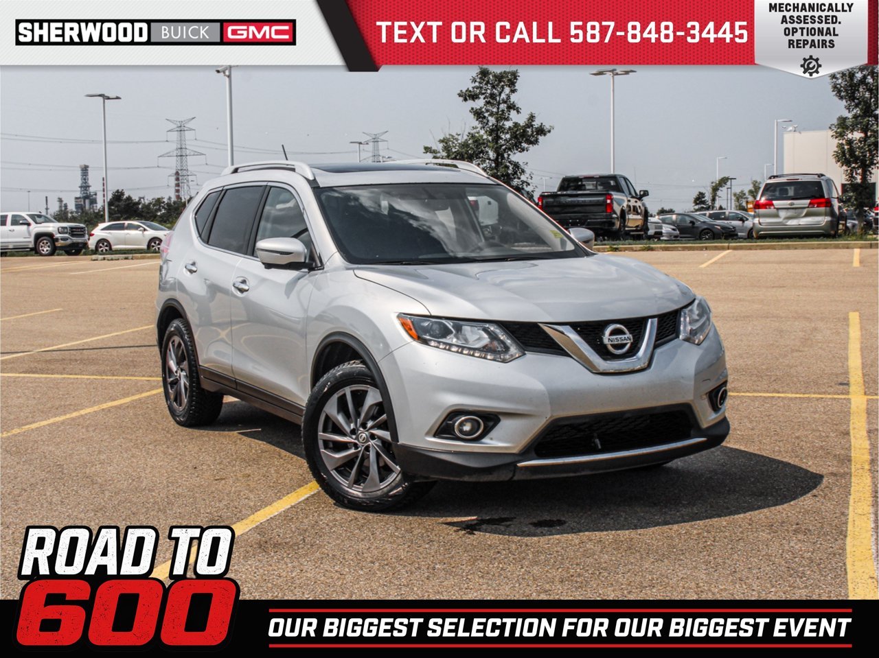 2016 Nissan Rogue AWD 4dr SL Grey Sherwood Park - photo #0