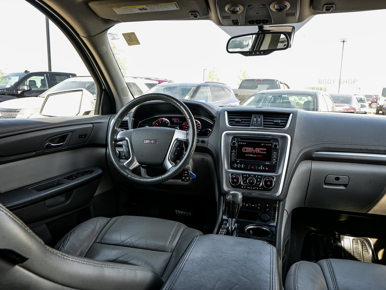 2014 GMC Acadia AWD 4dr SLT2 White Sherwood Park - photo #32