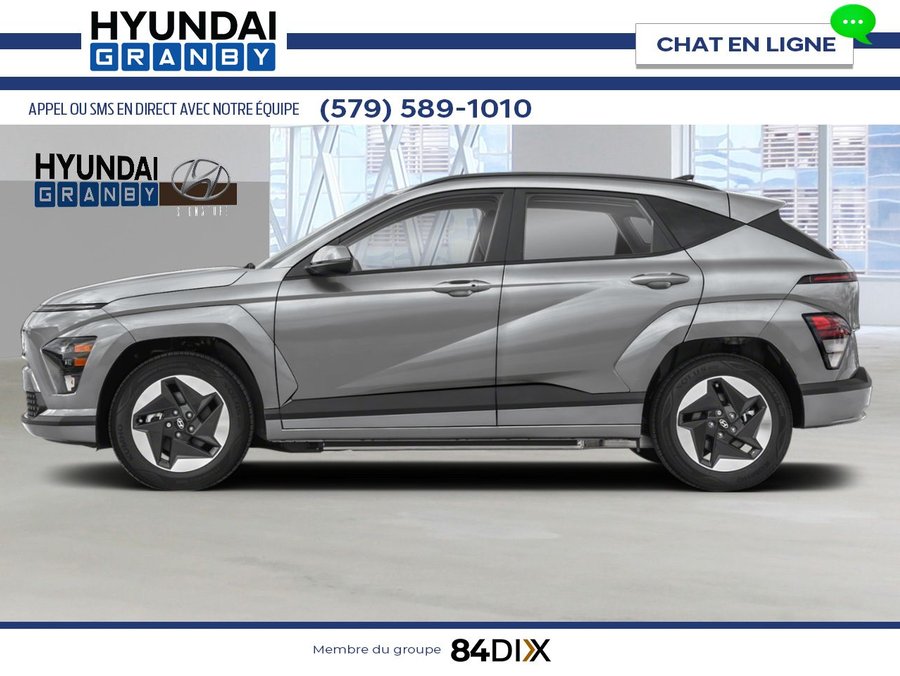 HYUNDAI Kona électrique Preferred TA 2026 Cybergris