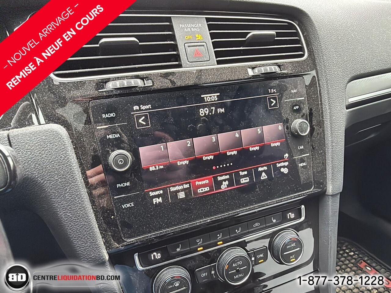 Volkswagen Golf GTI AUTOBAHN | BD0452 2021 Blanc Granby - photo #15