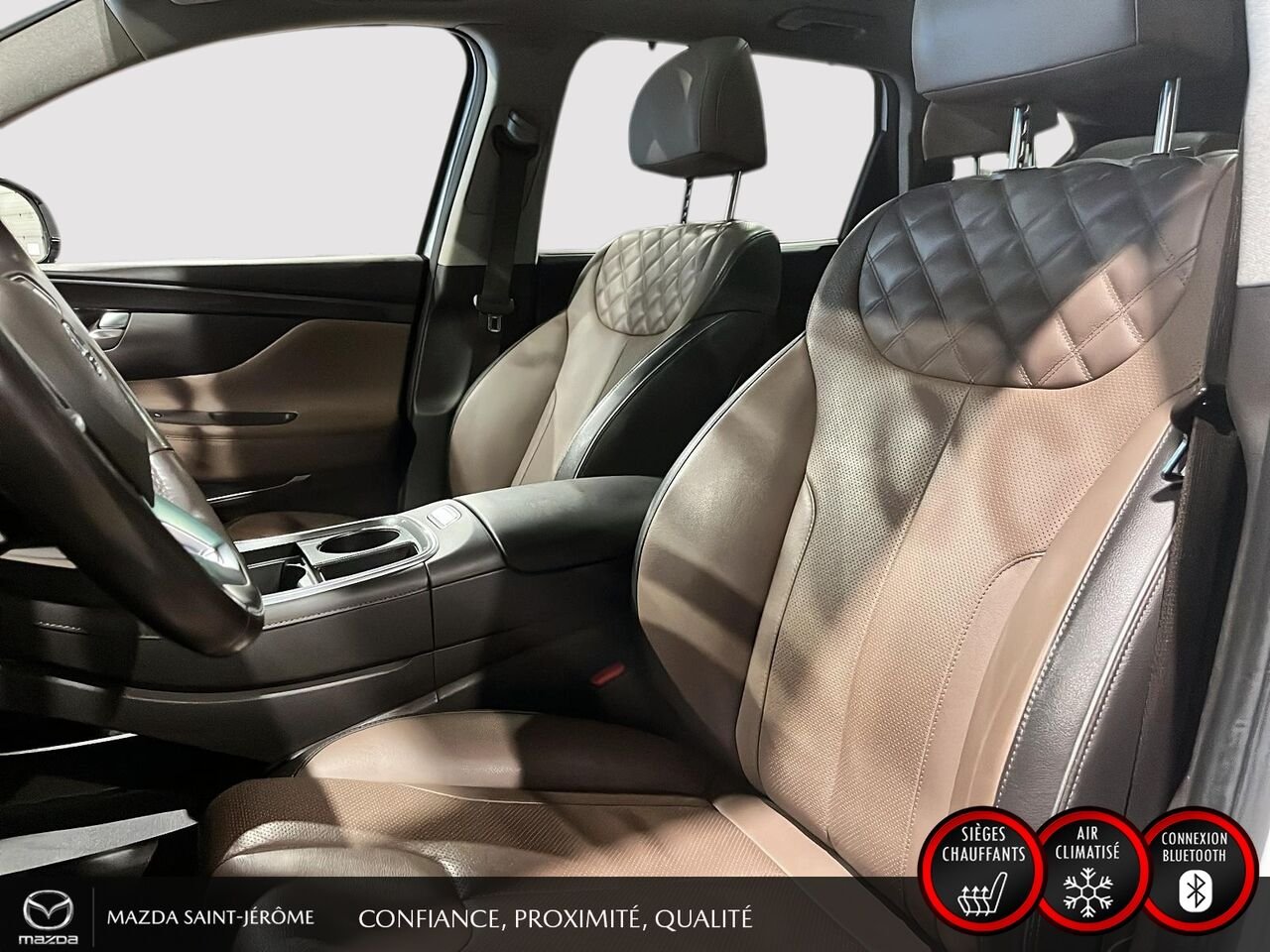 Hyundai Santa Fe Hybrid 2022 Blanc Ste-Agathe des Monts - photo #17