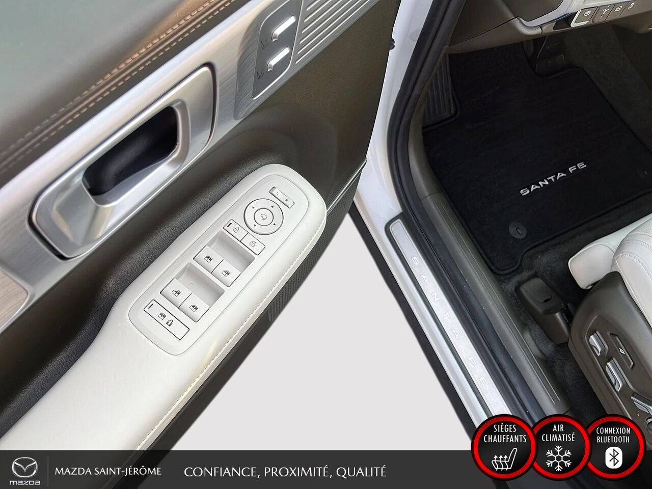 2024 Hyundai Santa Fe White Ste-Agathe des Monts - photo #12