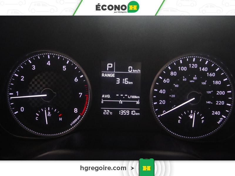 Hyundai Elantra 821042 | ESSENTIAL AUTO A/C GR ELECT CAMERA RECUL 2019 Rouge Laval - photo #12