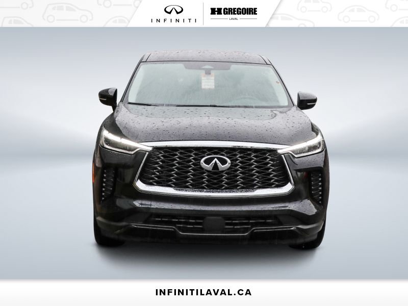 2024 Infiniti QX60 PURE CUIR TOIT MAGS 18 POUCES Black