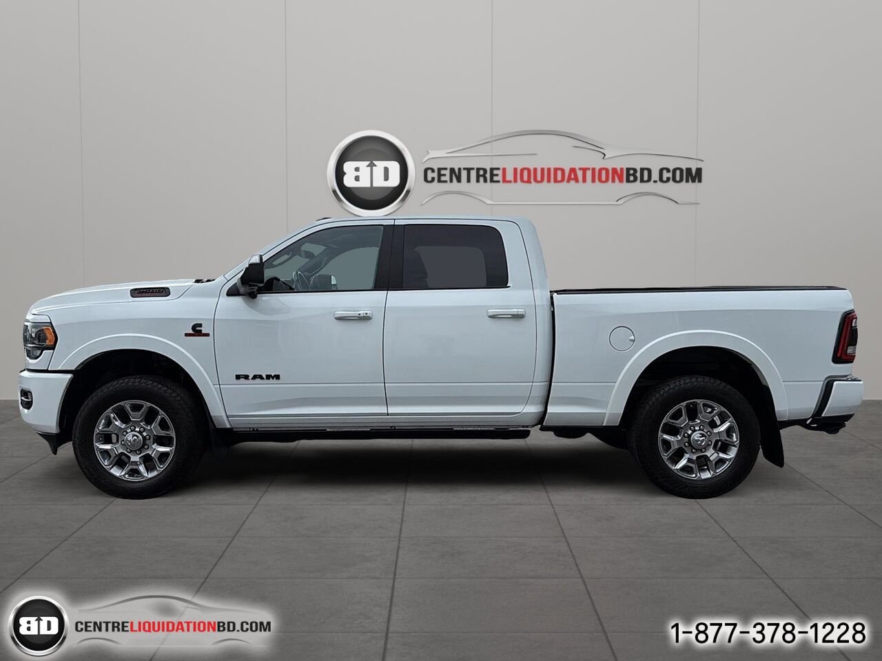 2022 Ram 2500 Limited cabine d'équipe 4x4 caisse de 6,4 pi | A8786 White Granby - photo #7