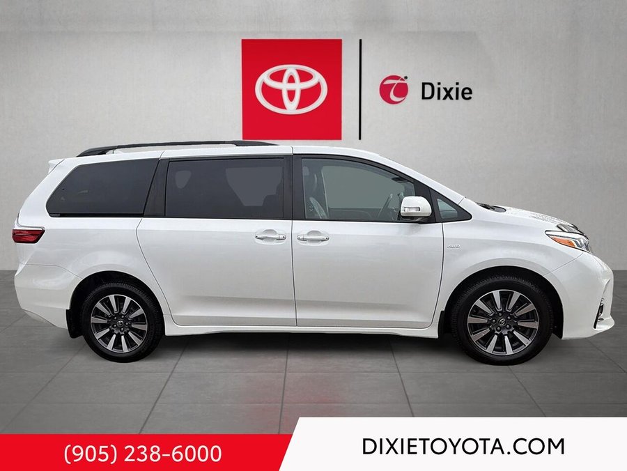2020 Toyota Sienna LIMITED AWD White