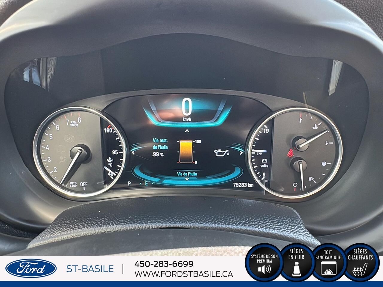 2019 BUICK ENVISION Brown Saint-Basile-le-Grand - photo #23