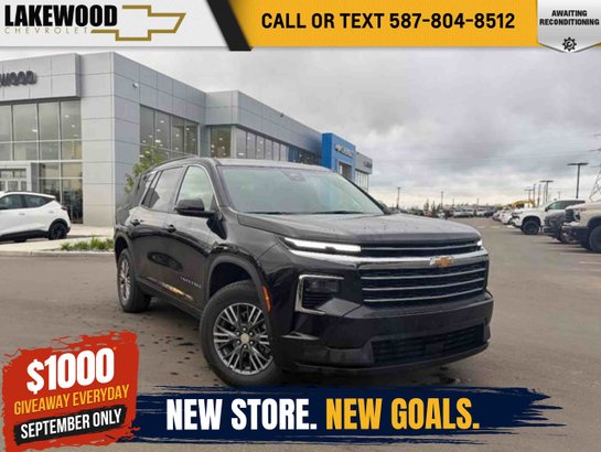 2026 Chevrolet Traverse 2026 Black