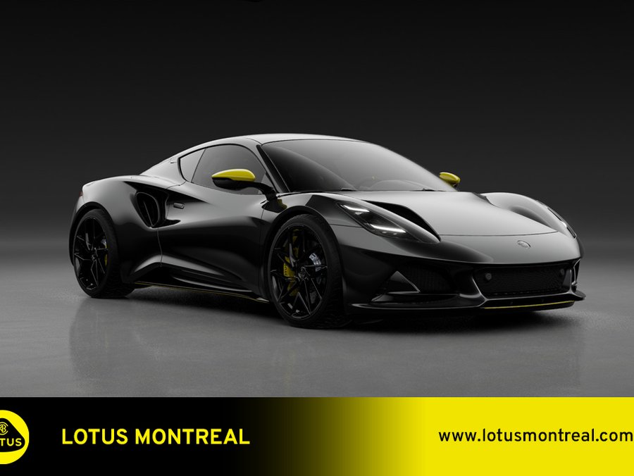 Lotus Emira V6 SE Racing Line 2027 Noir