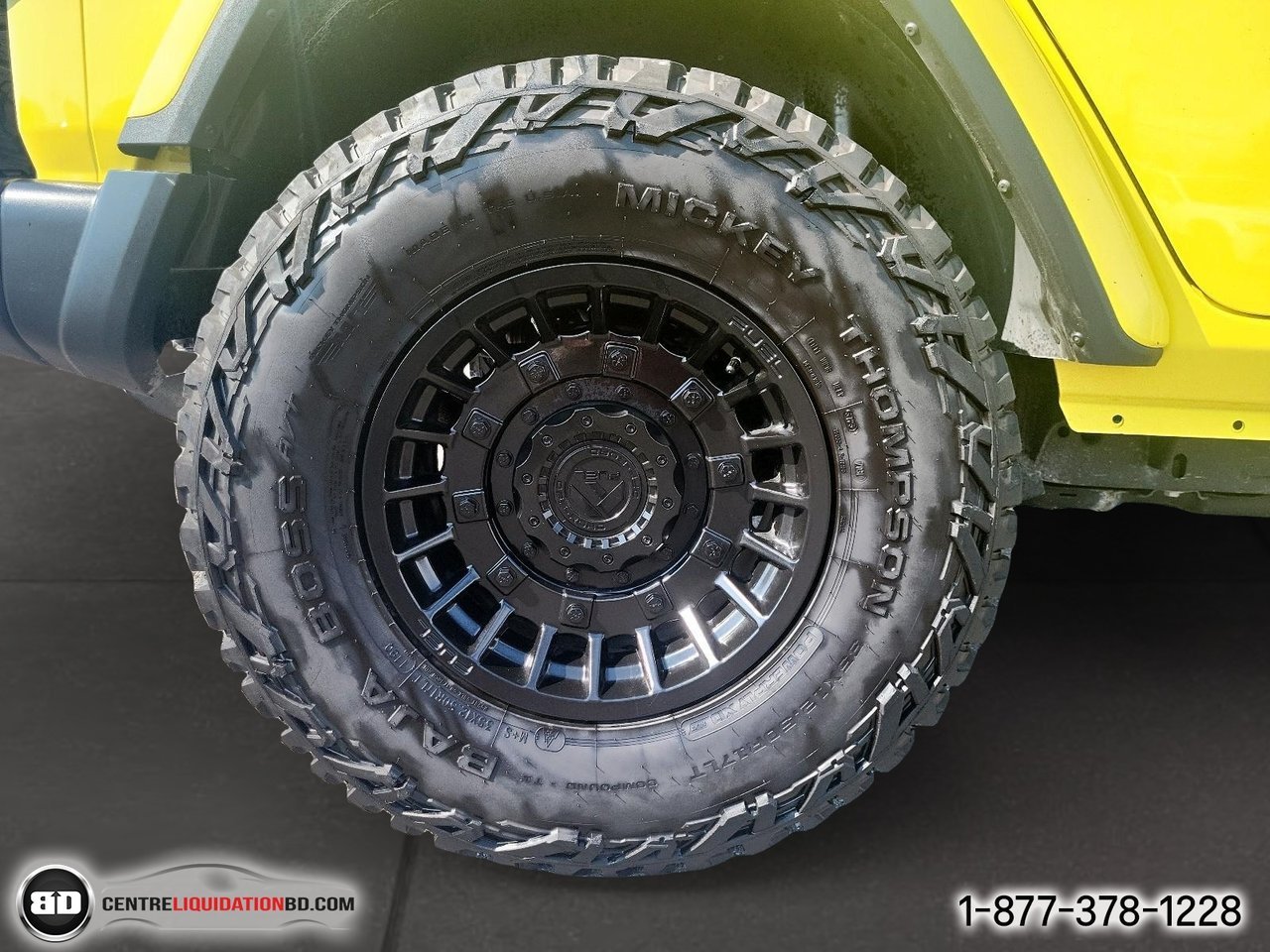 2023 Jeep Wrangler Sahara Altitude | A8695 Yellow Granby - photo #11