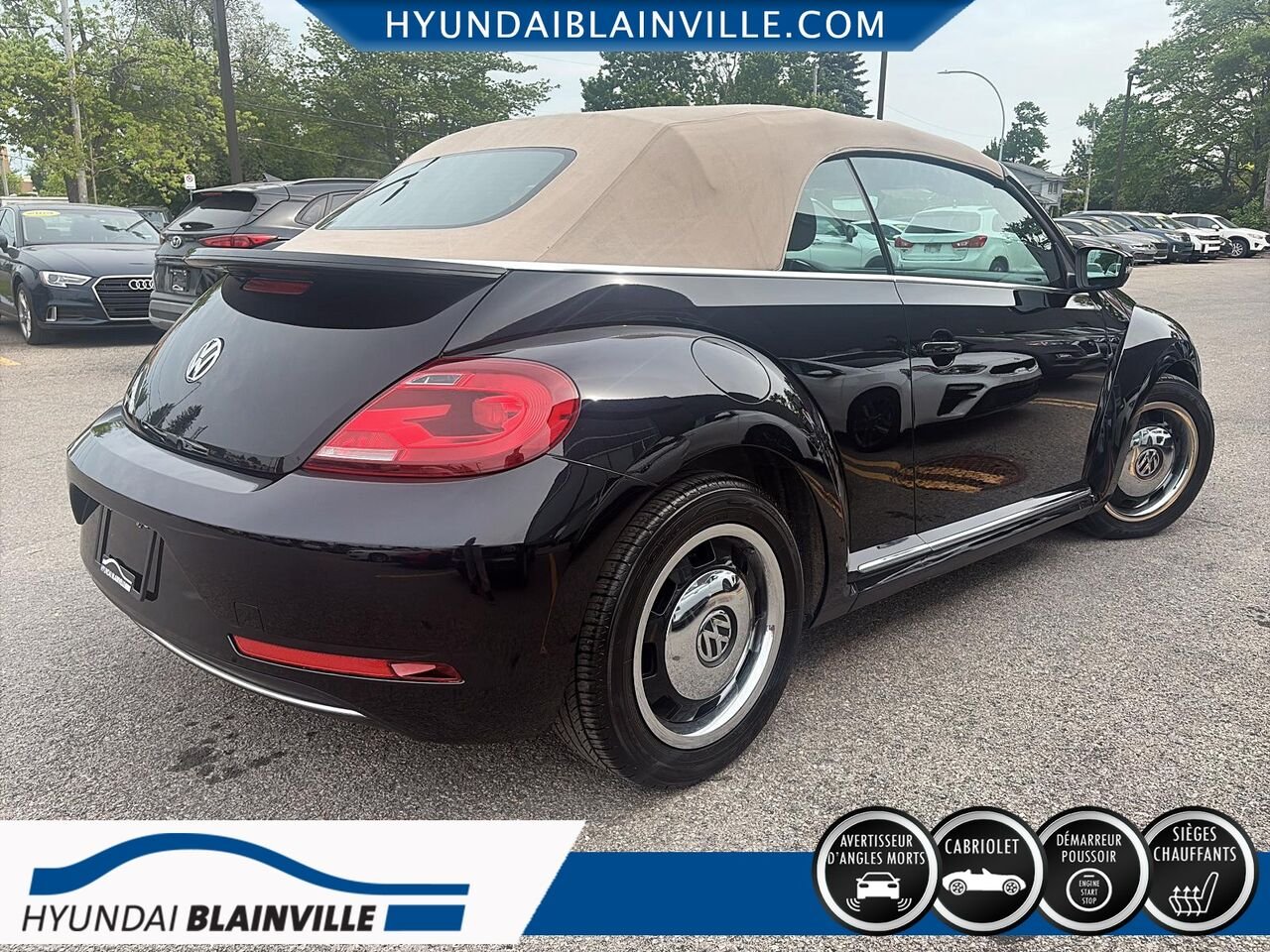 Volkswagen Beetle Décapotable 2018 Noir Blainville - photo #3