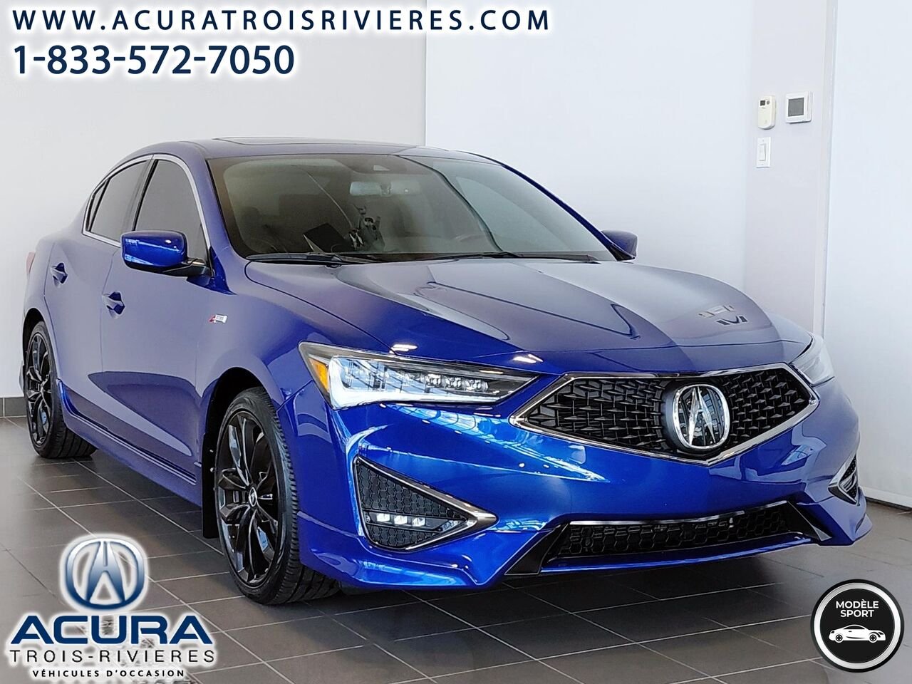 2022 Acura ILX PREMIUM A-SPEC Blue Trois-Rivières - photo #1