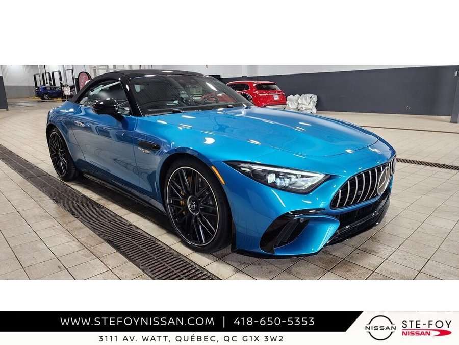 Mercedes-Benz SL-Class AMG SL 63 Roadster IMPECCABLE COMME NEUF LB 1 2023 Bleu