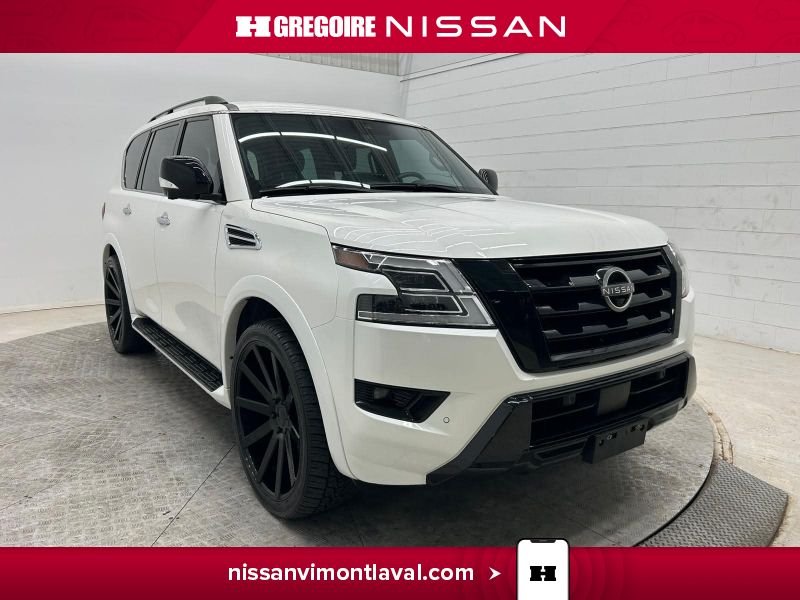 Nissan Armada 2023 Blanc Blainville - photo #0