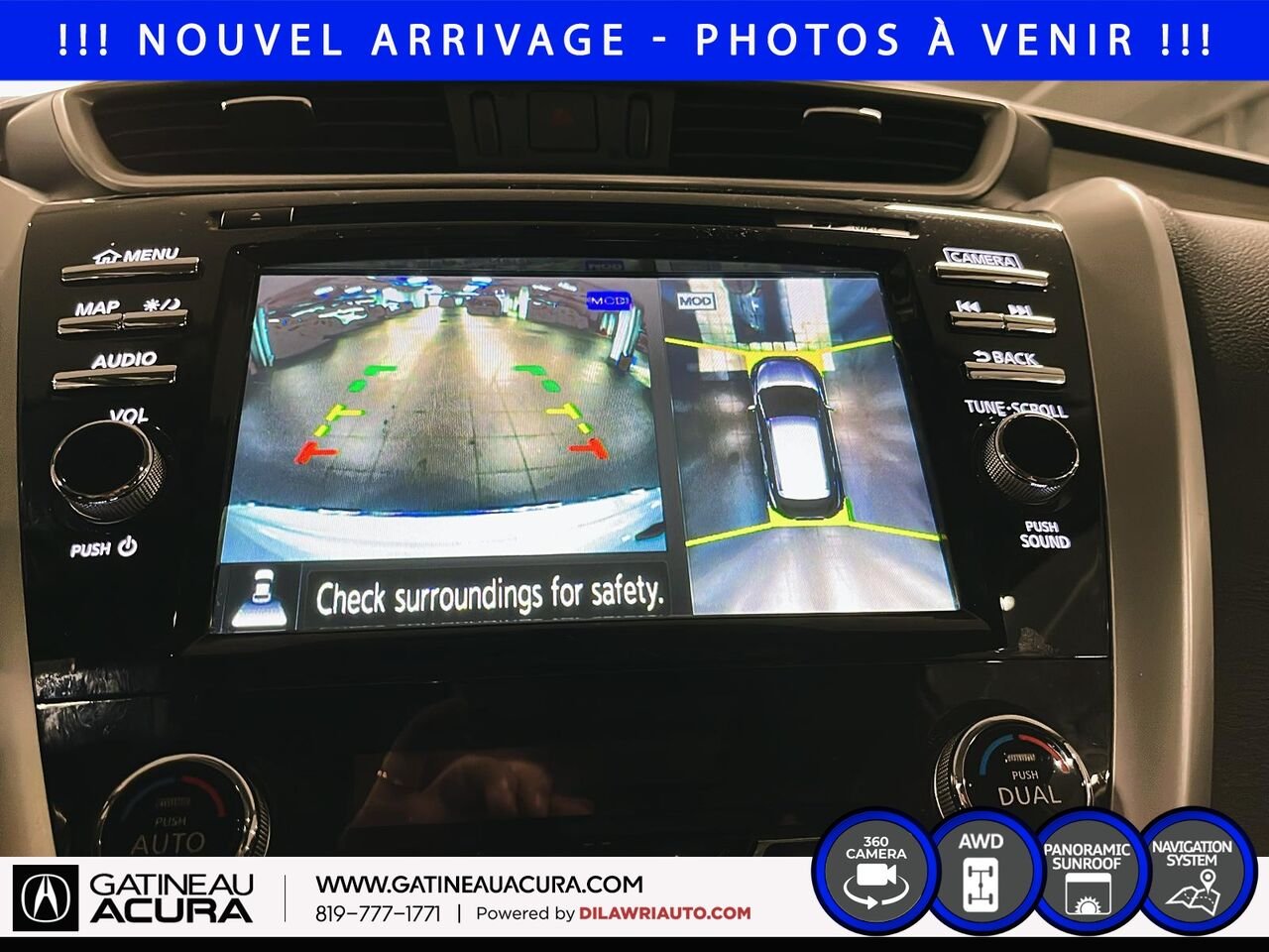 Nissan Murano SL AWD 2018 Blanc Ottawa & Gatineau - photo #11