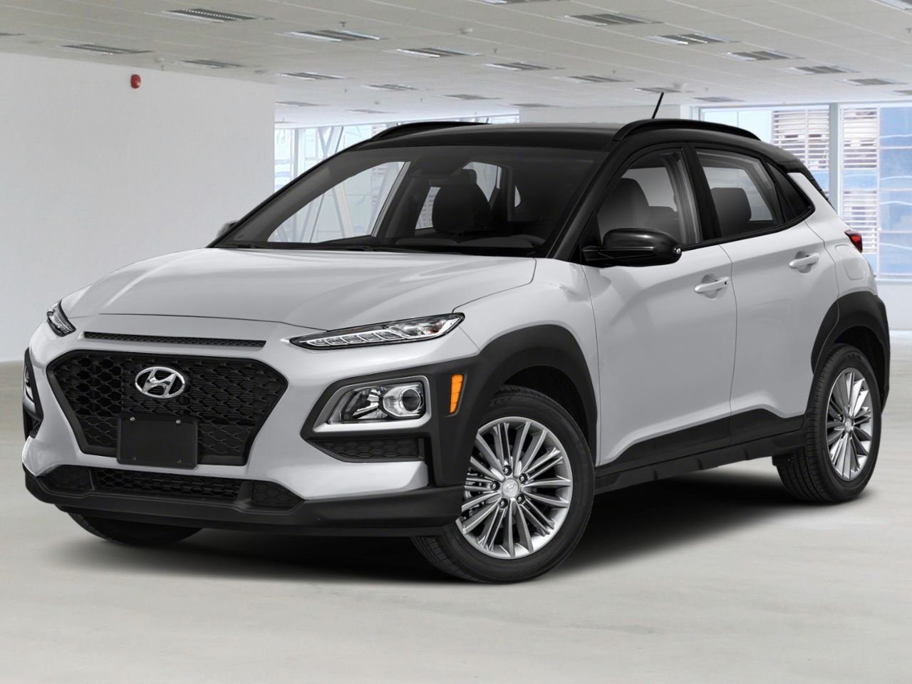 Hyundai Kona 2.0L Preferred TA avec toit bicolore 2019 Blanc Gatineau - photo #0