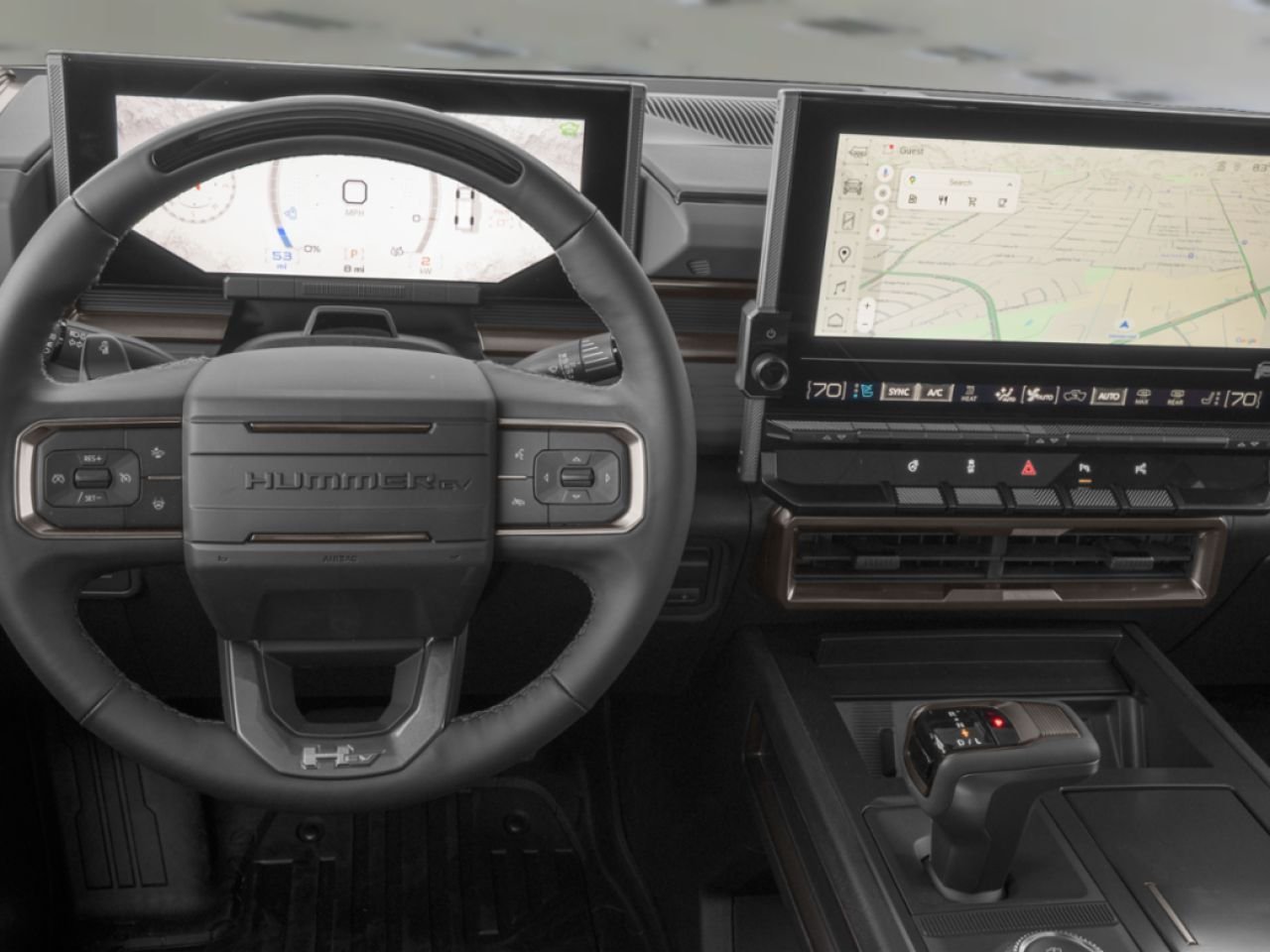 2026 GMC HUMMER EV Pickup 2X cabine multiplace e4RM avec 1SC Meteorite Metallic (Grey) Amos - photo #3