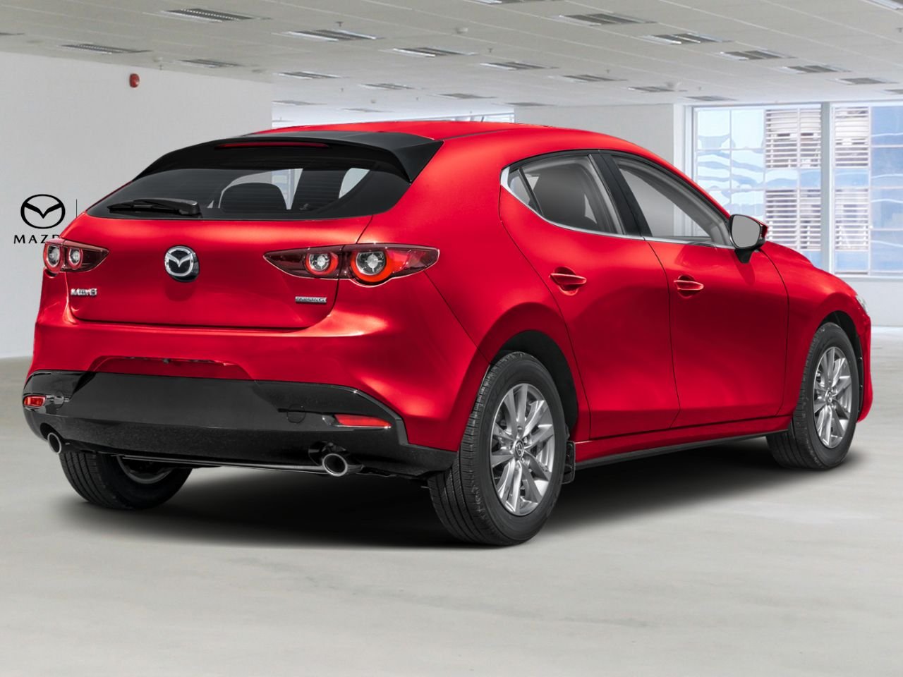 2026 Mazda Mazda3 Sport Soul Red Crystal Metallic Lac Mégantic - photo #1