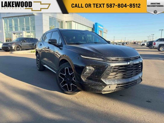 2023 Chevrolet Blazer RS Plus AWD 3.6L | Panoramic Sunroof Black