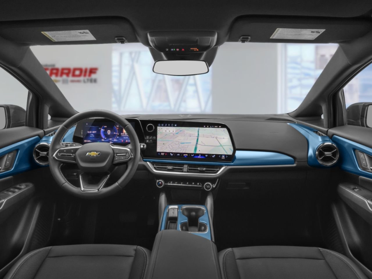 CHEVROLET Equinox EV 4 portes - LT 2026 Teinte rouge éclatant Amos - photo #8