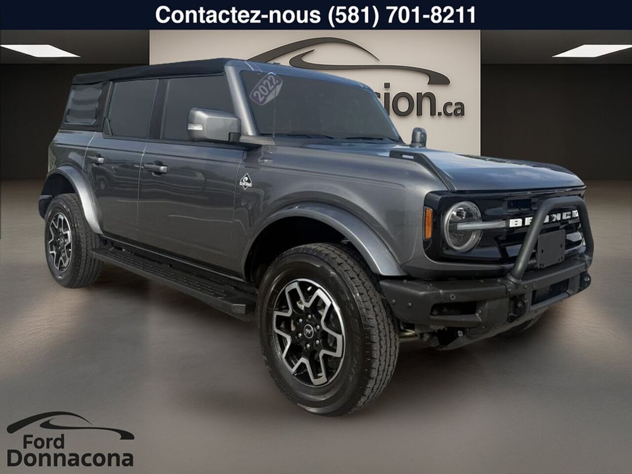 2022 Ford Bronco Grey  - photo #2