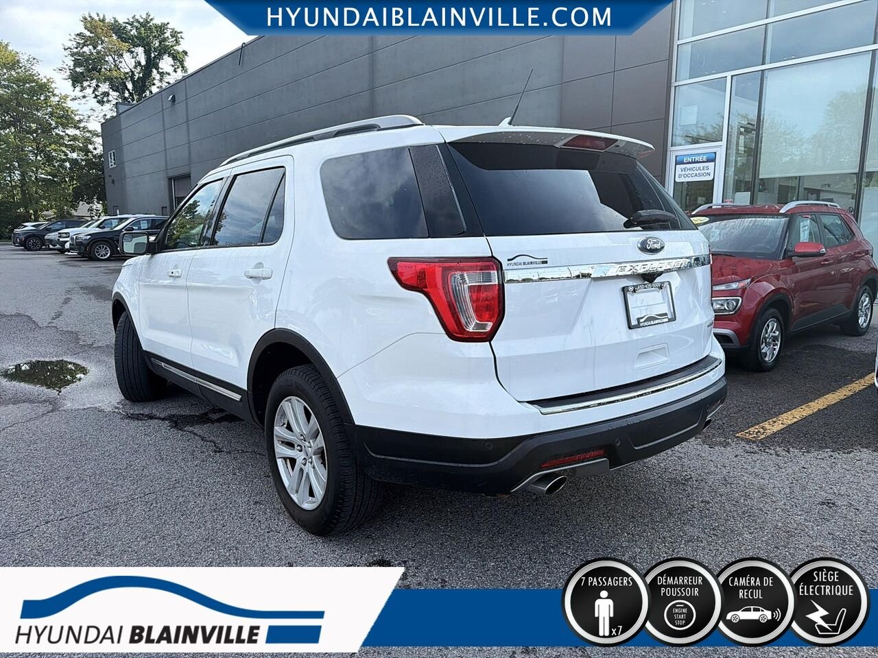 Ford Explorer 2018 Blanc Blainville - photo #5
