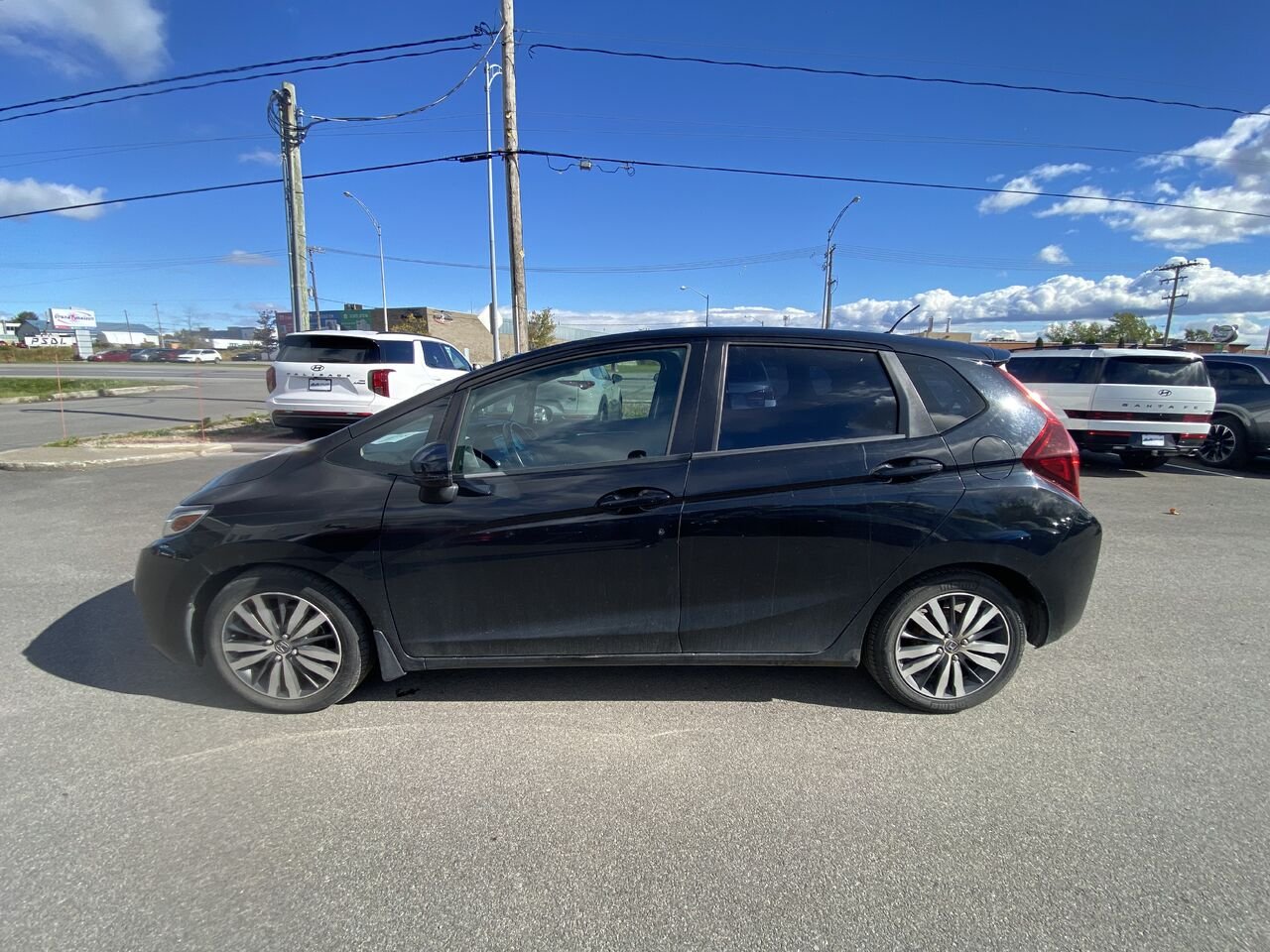 Honda Fit 2015 Noir Ste-Agathe des Monts - photo #7