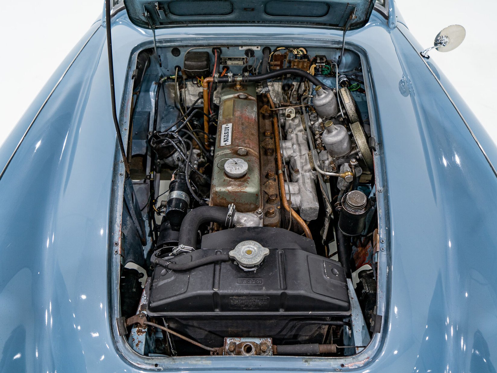 Austin Healey 3000 Recent drivetrain complete rebuild **PRIX EN USD** 1960 Bleu Montréal - photo #15