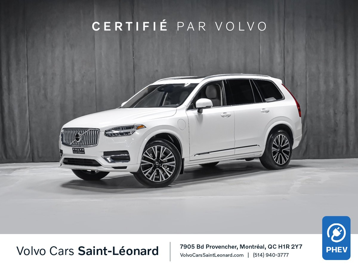 Volvo XC90 Recharge CORE BRIGHT THEME 2024 Blanc Montréal - photo #0
