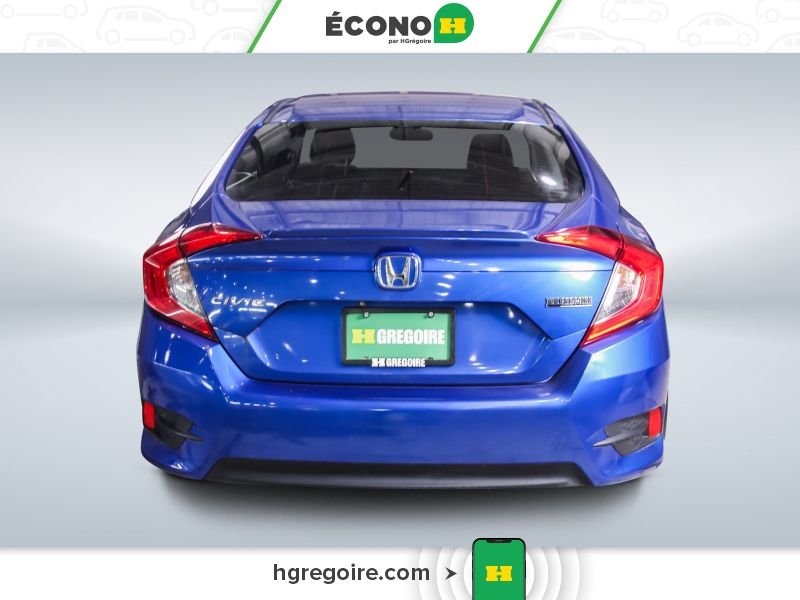 2016 Honda Civic Blue Saint-Eustache - photo #5