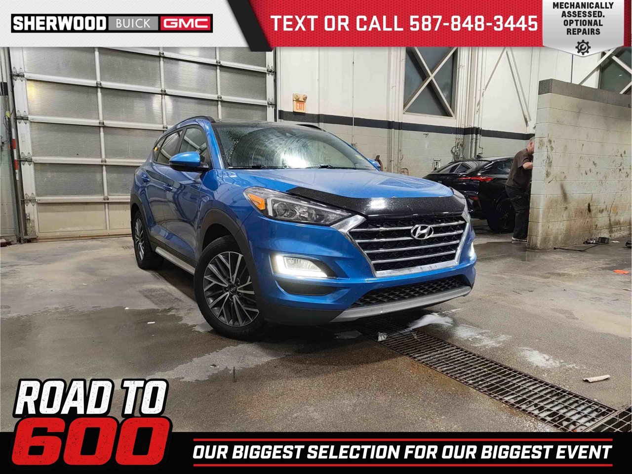 2019 Hyundai Tucson Luxury AWD Blue Sherwood Park - photo #0