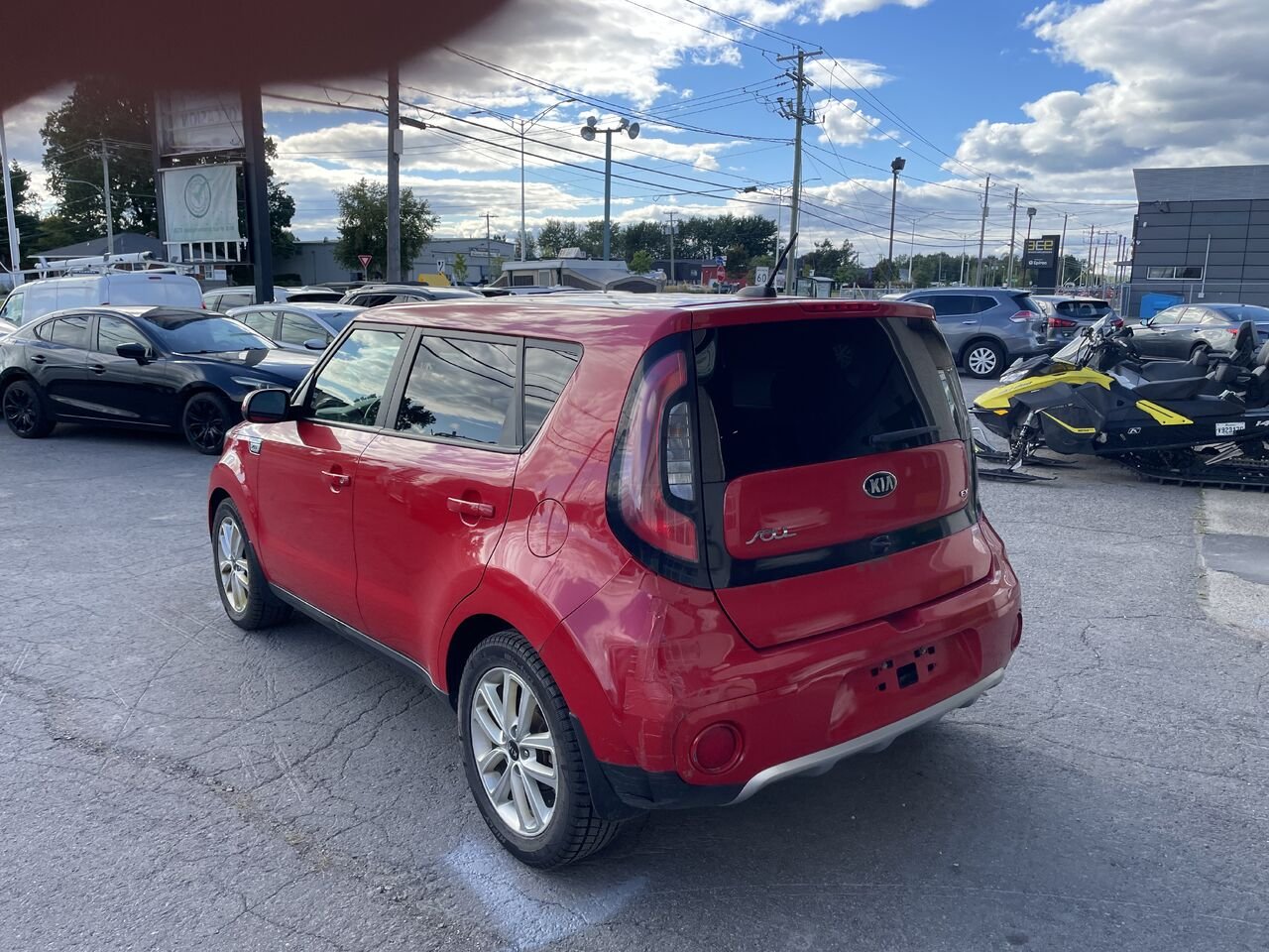 2017 Kia Soul Red  - photo #7
