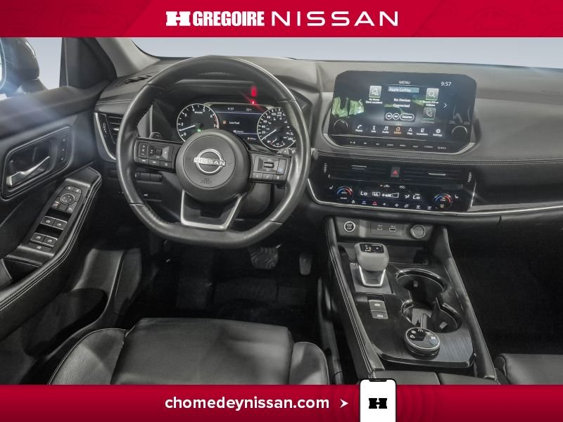 Nissan Rogue CF7135 | SL Pro Pilot Cuir Toit Pano Carplay à partir 2.99% 2023 Gris Laval - photo #17