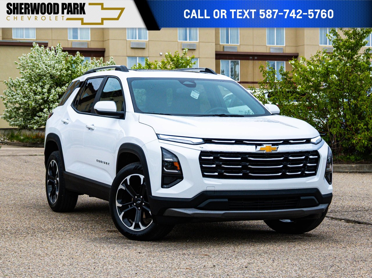 2026 Chevrolet Equinox AWD 4dr LT w/2LT White Sherwood Park - photo #0
