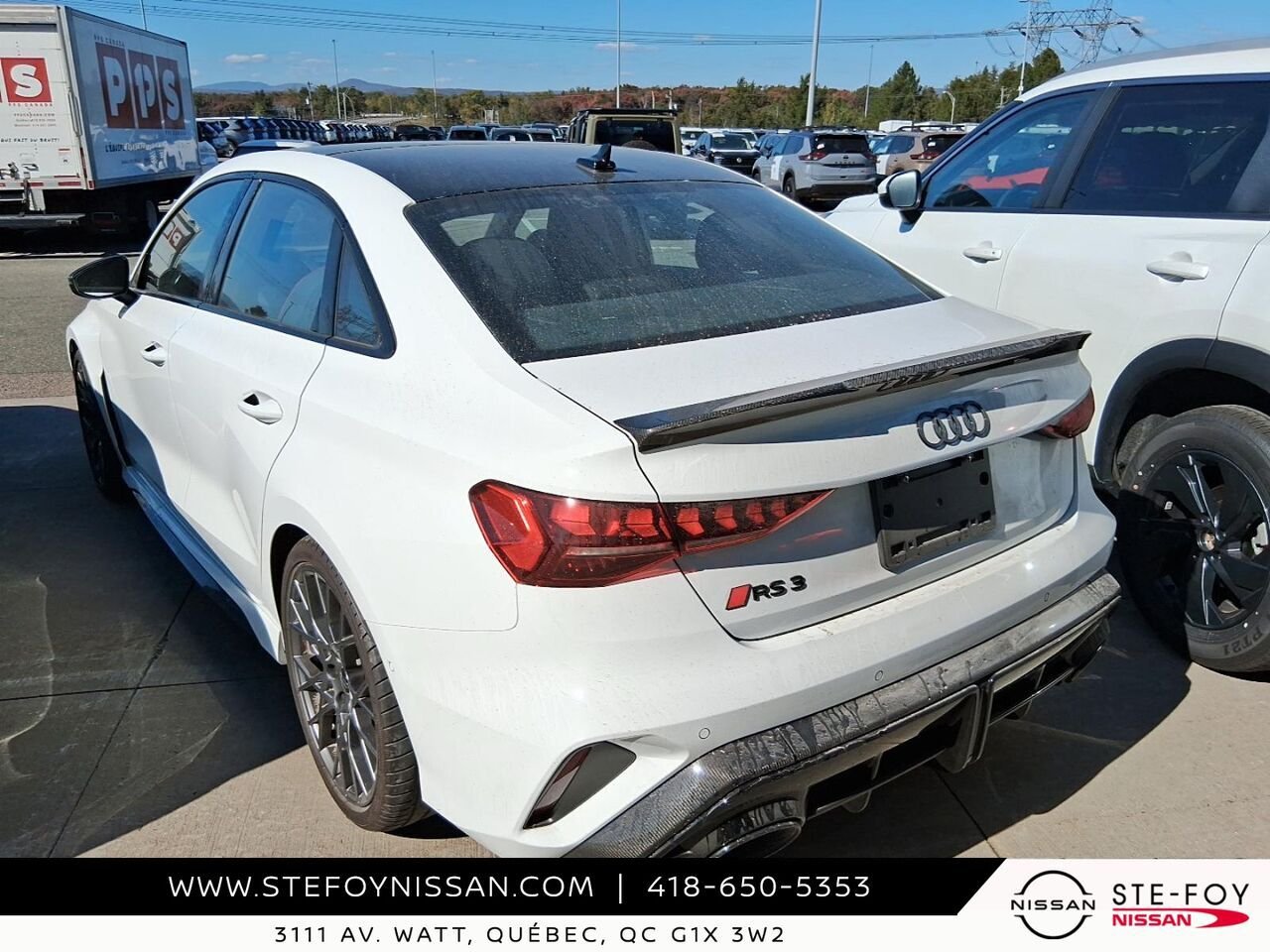 Audi RS 3 TFSI QUATTRO 2026 Blanc Ste-Foy - photo #1