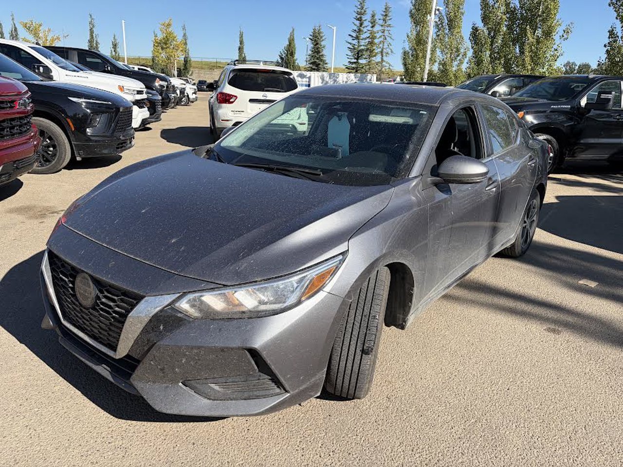 2023 Nissan Sentra SV CVT Grey Sherwood Park - photo #2