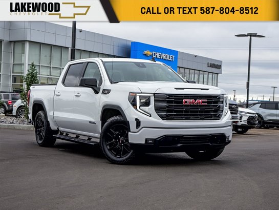 2026 GMC Sierra 1500 Elevation 3.0T Duramax X31 | Heated Leather Bucket Seats White