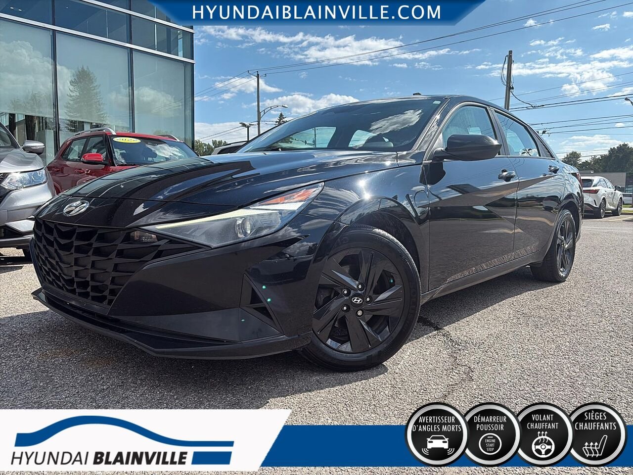 2021 Hyundai Elantra Black Blainville - photo #0