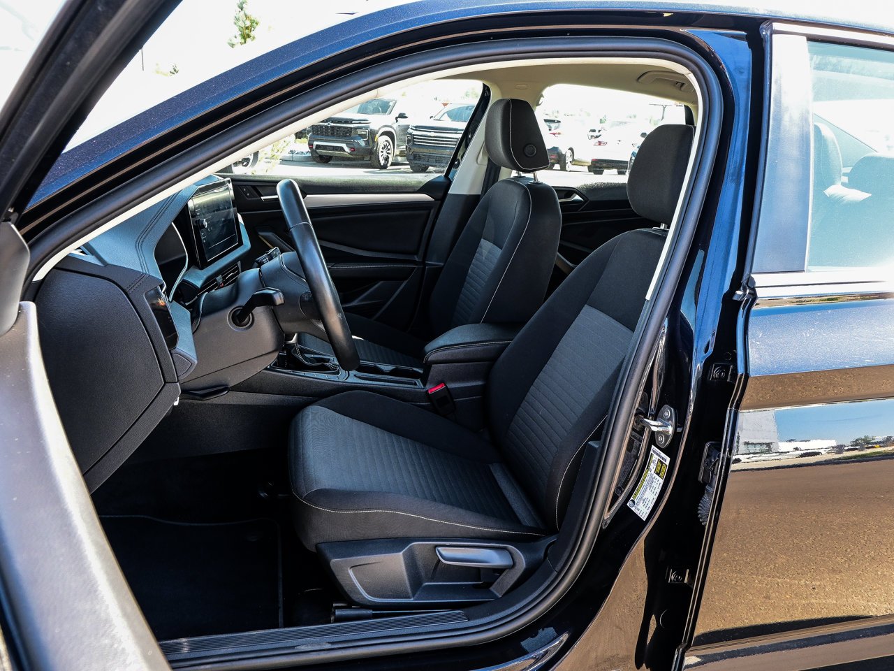 2025 Volkswagen Jetta Trendline Auto Black Sherwood Park - photo #15
