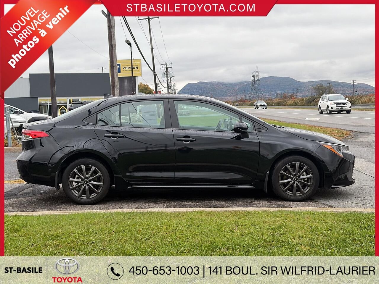 TOYOTA COROLLA 2024 Noir Saint-Basile-le-Grand - photo #4