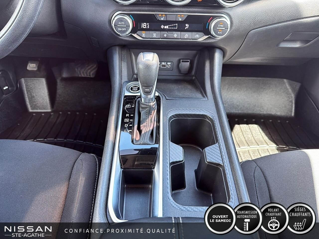 2024 Nissan Sentra SV | CARPLAY | CAMÉRA DE RECUL | UN SEUL PROPRIÉTAIRE Black Saint-Jérôme - photo #11