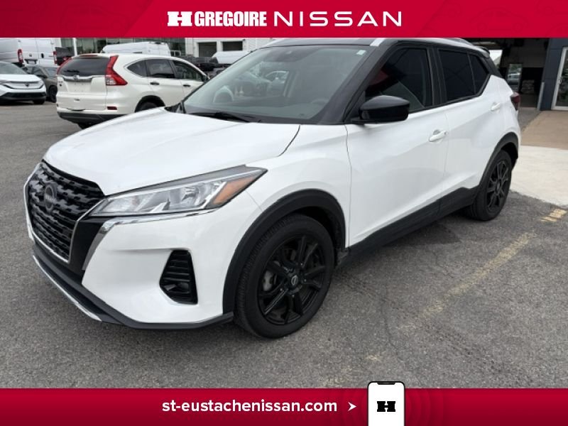 Nissan Kicks SR4810 | SV DEM. A DISTANCE SIEGES CHAUFFANTS APPLE CARPLAY 2023 Blanc Laval - photo #5
