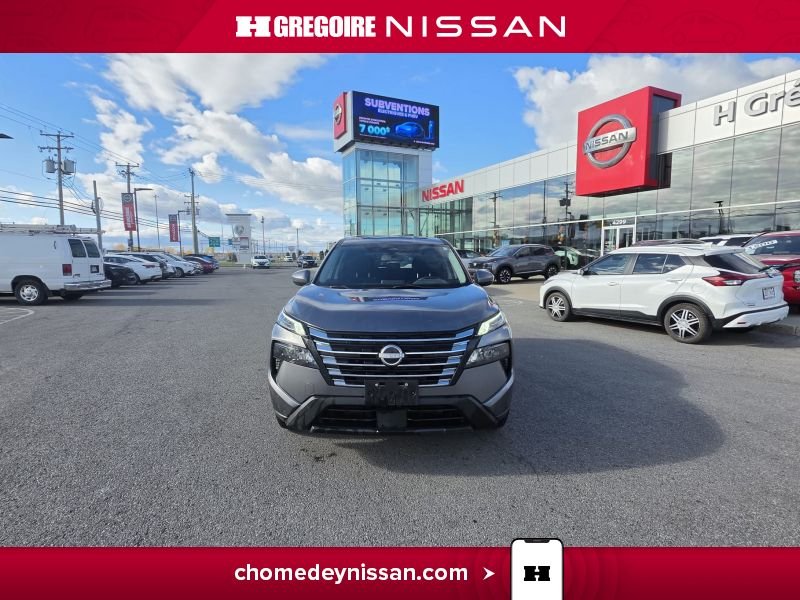 Nissan Rogue S AWD Mag Carplay Bancs Chauffants à partir2.99% 2024 Gris
